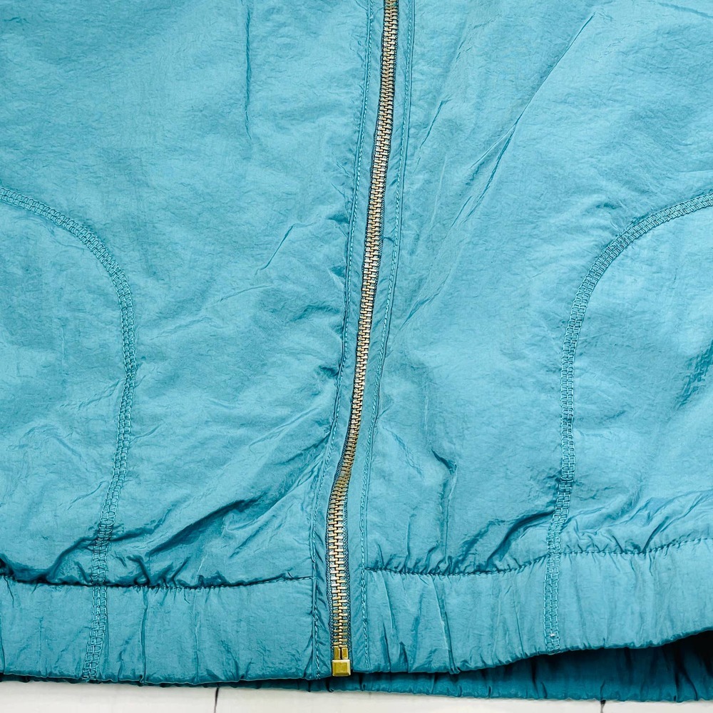 Wild Fable Teal Zip Up Light Puff Jacket - XS - Picture 4 of 11
